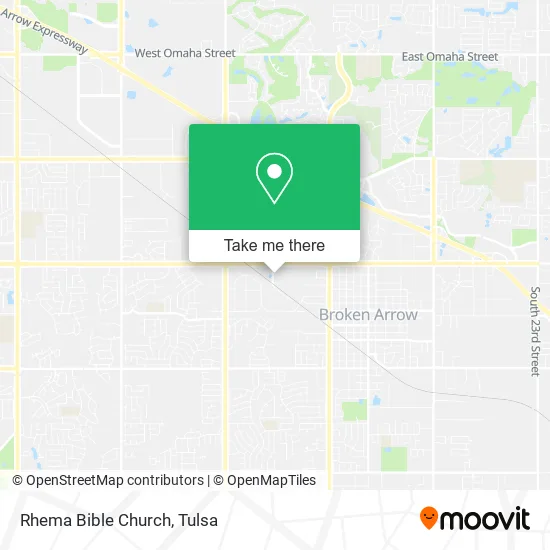 Rhema Bible Church map