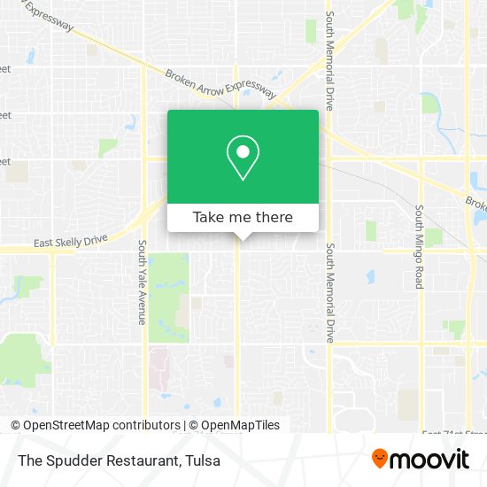 The Spudder Restaurant map