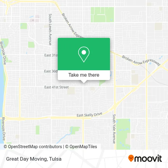 Great Day Moving map