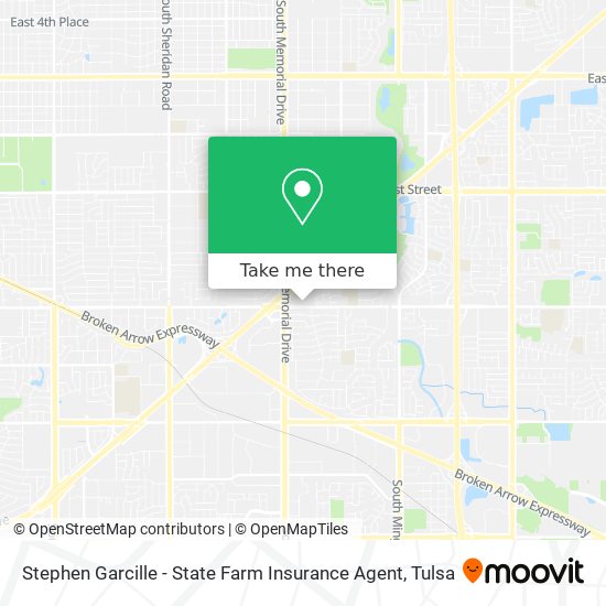 Mapa de Stephen Garcille - State Farm Insurance Agent