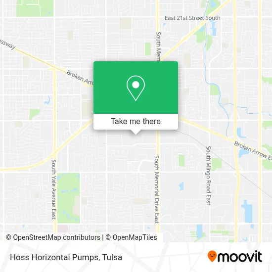 Hoss Horizontal Pumps map