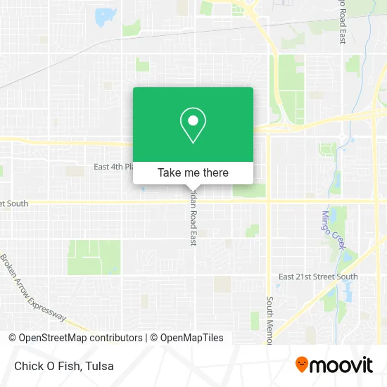Chick O Fish map