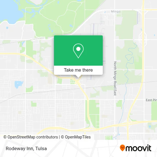Rodeway Inn map