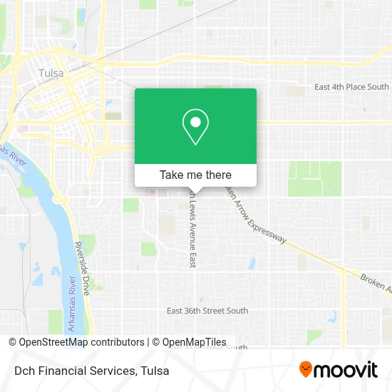 Dch Financial Services map