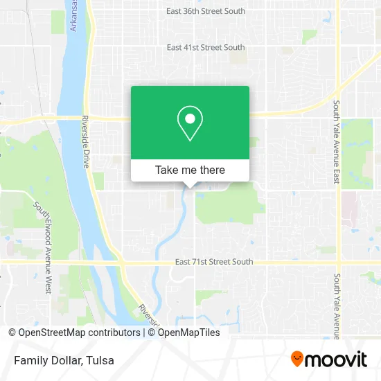 Family Dollar map