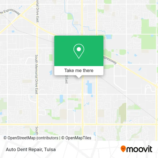 Auto Dent Repair map
