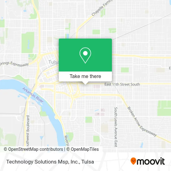 Technology Solutions Msp, Inc. map