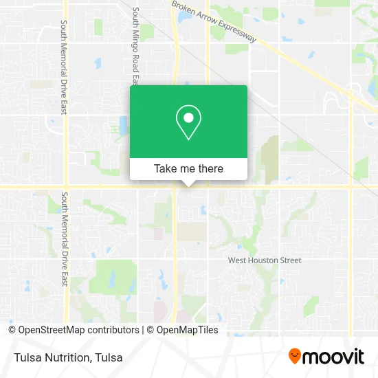 Tulsa Nutrition map