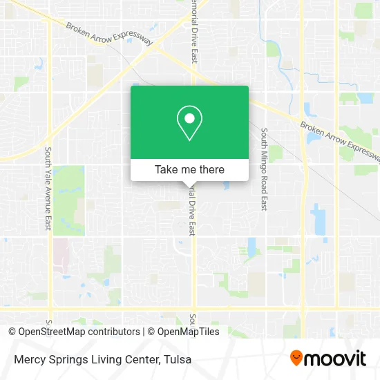 Mercy Springs Living Center map