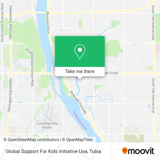 Global Support For Kids Initiative Usa map