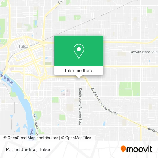 Poetic Justice map