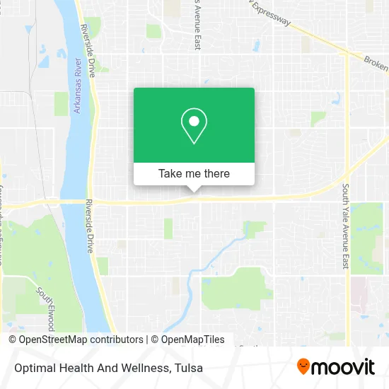 Optimal Health And Wellness map