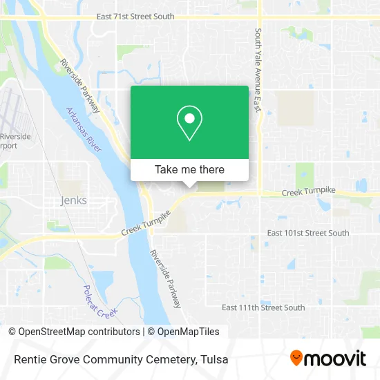 Rentie Grove Community Cemetery map