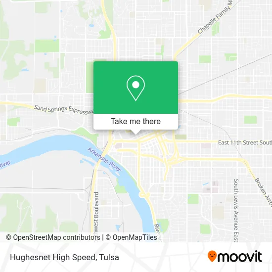 Hughesnet High Speed map