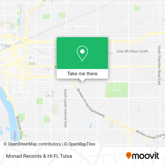 Monad Records & Hi-Fi map