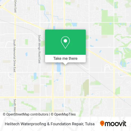 Helitech Waterproofing & Foundation Repair map
