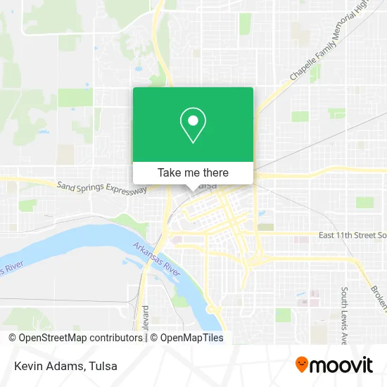 Kevin Adams map
