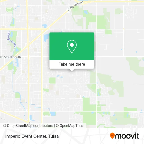 Imperio Event Center map