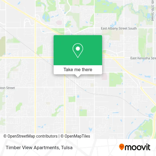Timber View Apartments map