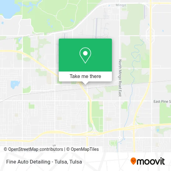 Fine Auto Detailing - Tulsa map