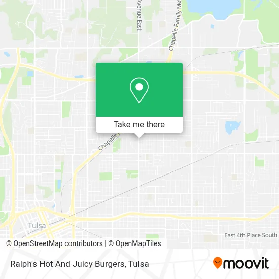 Ralph's Hot And Juicy Burgers map
