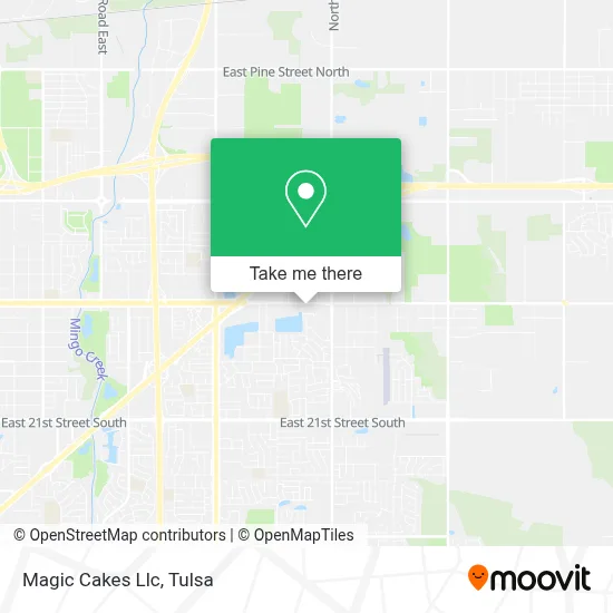 Magic Cakes Llc map