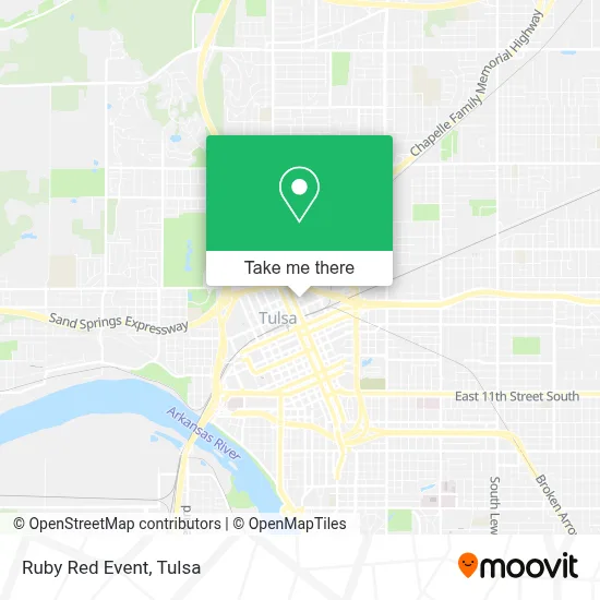 Ruby Red Event map