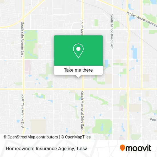 Homeowners Insurance Agency map