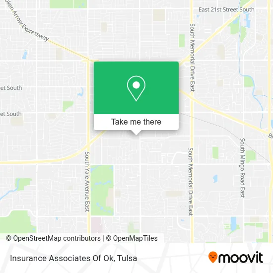 Insurance Associates Of Ok map