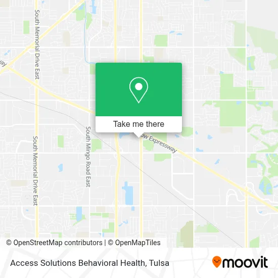 Access Solutions Behavioral Health map