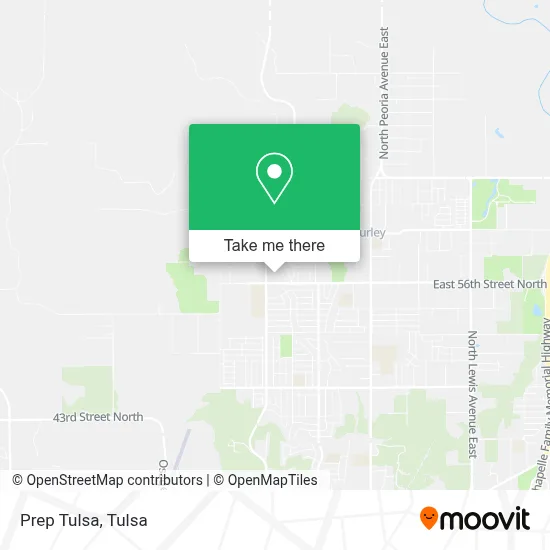 Prep Tulsa map