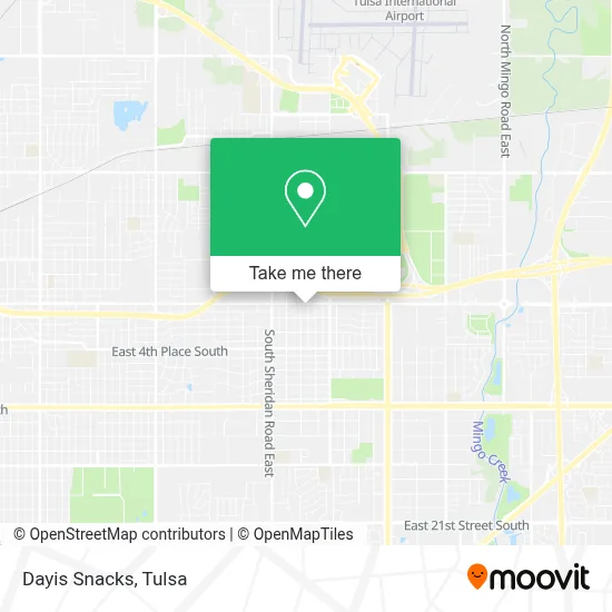 Dayis Snacks map