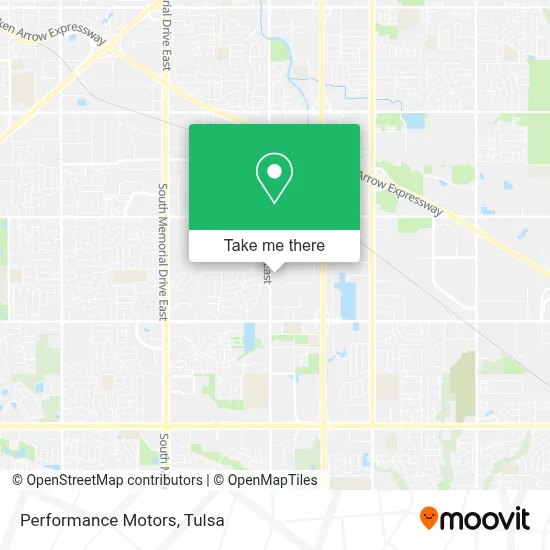 Performance Motors map