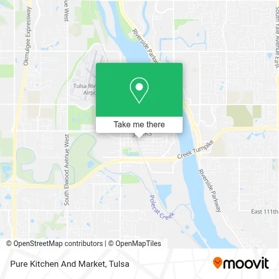 Pure Kitchen And Market map
