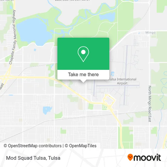 Mod Squad Tulsa map