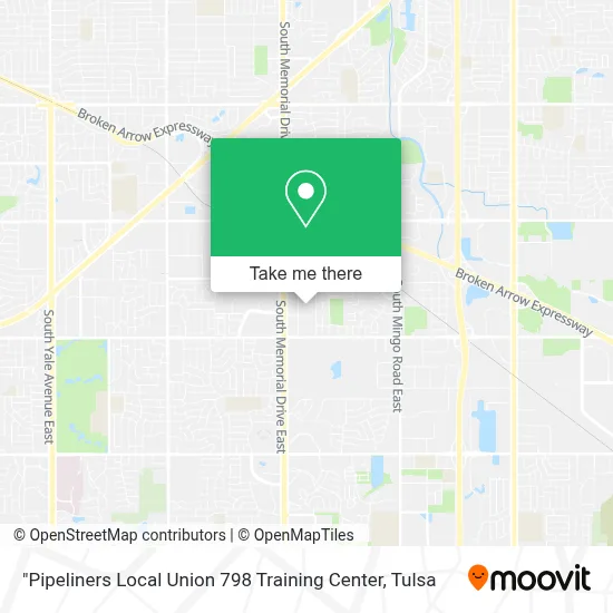 "Pipeliners Local Union 798 Training Center map