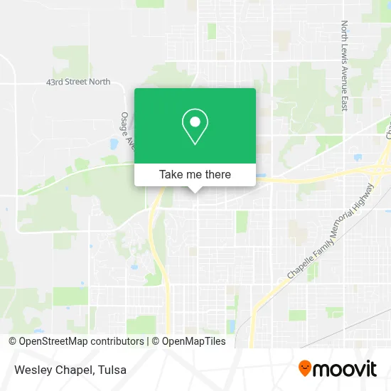 Wesley Chapel map