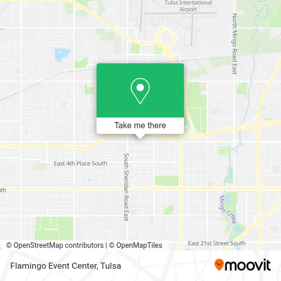 Flamingo Event Center map