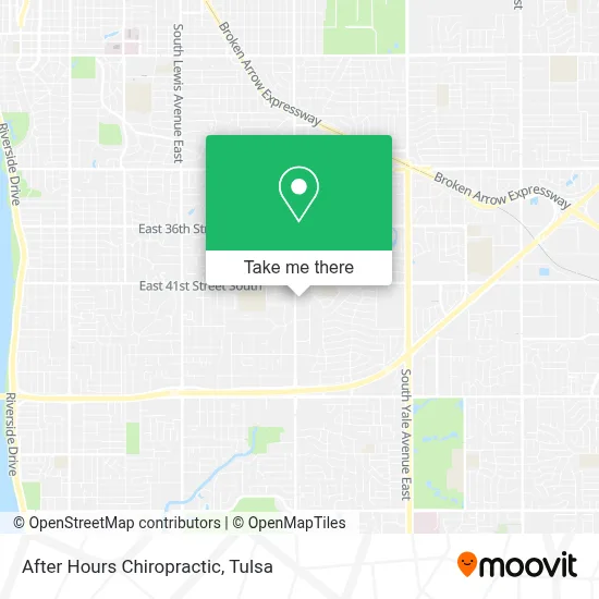 After Hours Chiropractic map