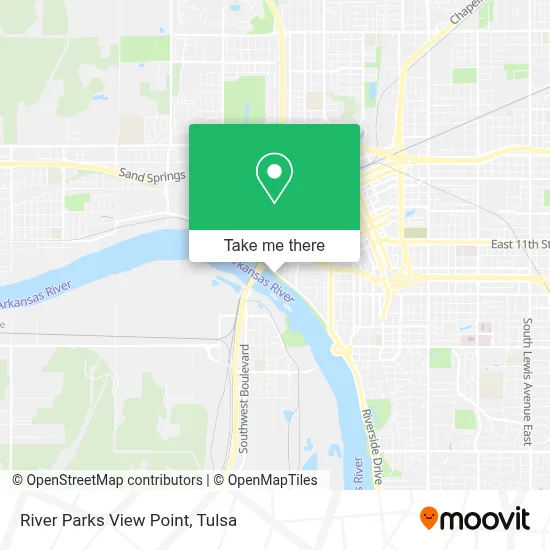 River Parks View Point map