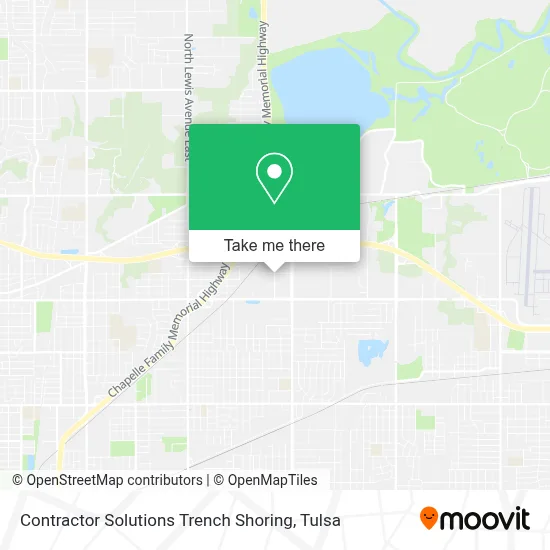 Contractor Solutions Trench Shoring map