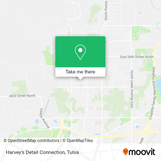 Harvey's Detail Connection map