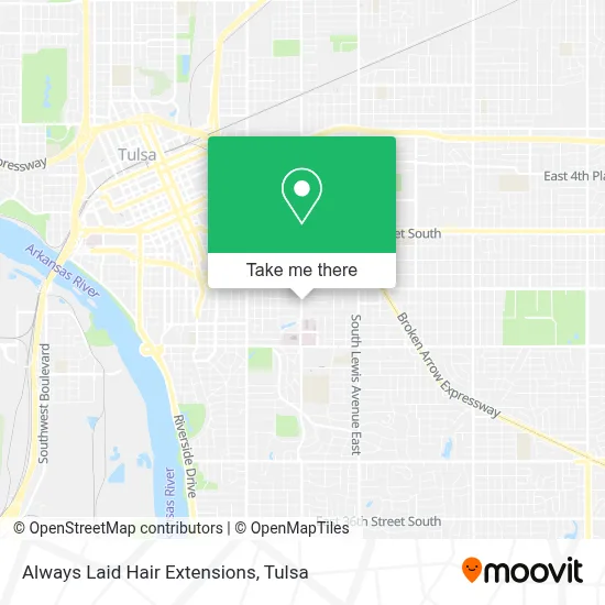 Always Laid Hair Extensions map