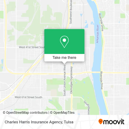 Charles Harris Insurance Agency map