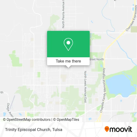 Trinity Episcopal Church map