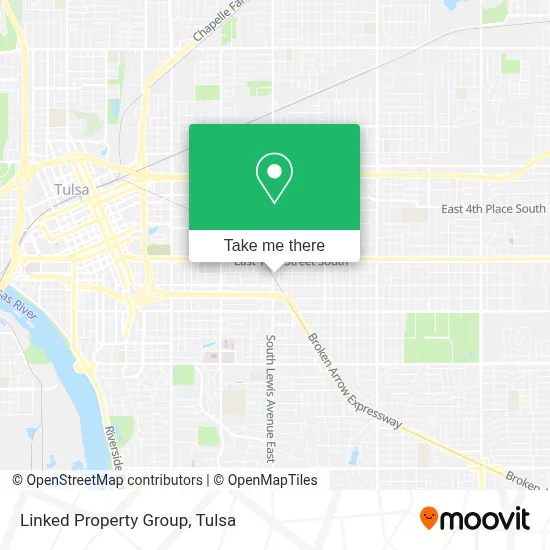 Linked Property Group map