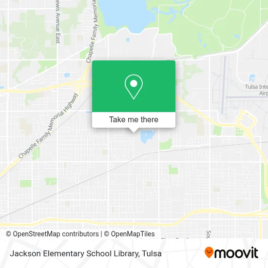 Jackson Elementary School Library map