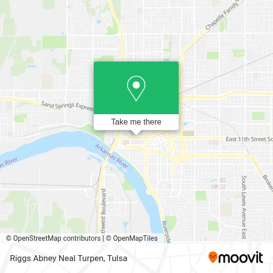 Riggs Abney Neal Turpen map