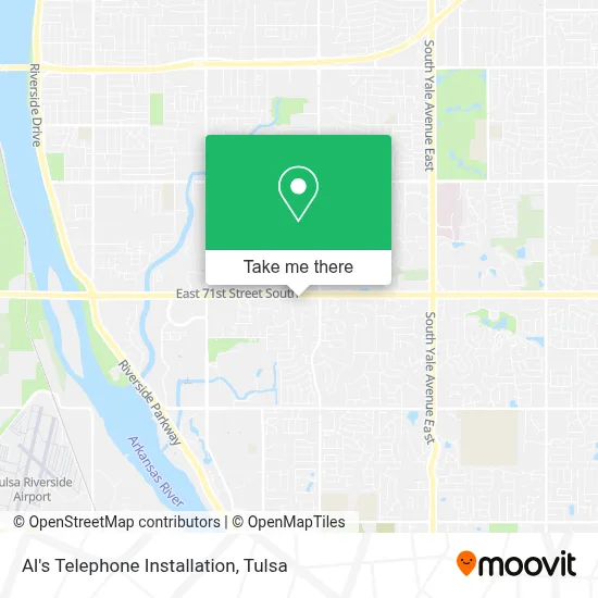 Al's Telephone Installation map