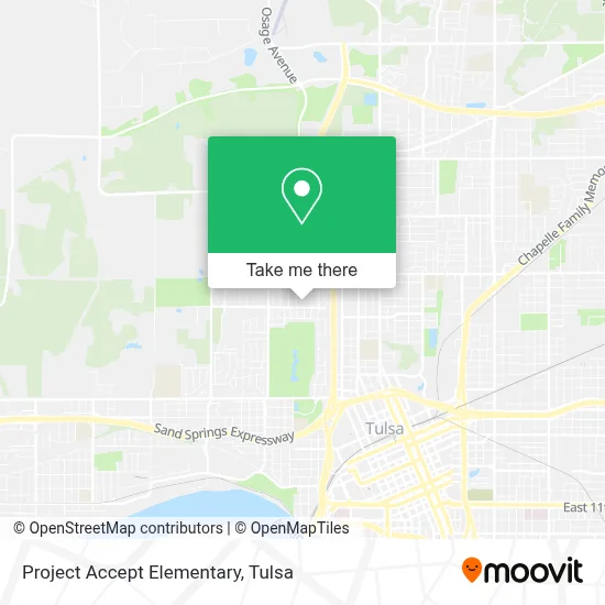 Project Accept Elementary map
